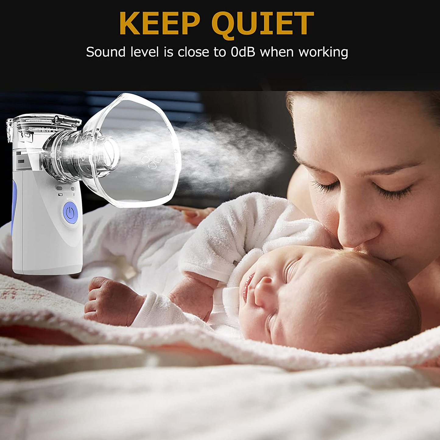 Aldricx® Ultrasonic Portable Nebulizer