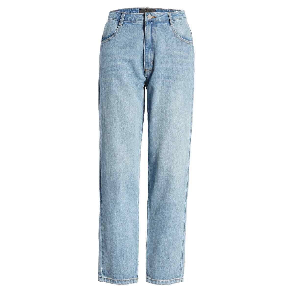 English Factory High Waist Ankle Jeans women size 23 Blue