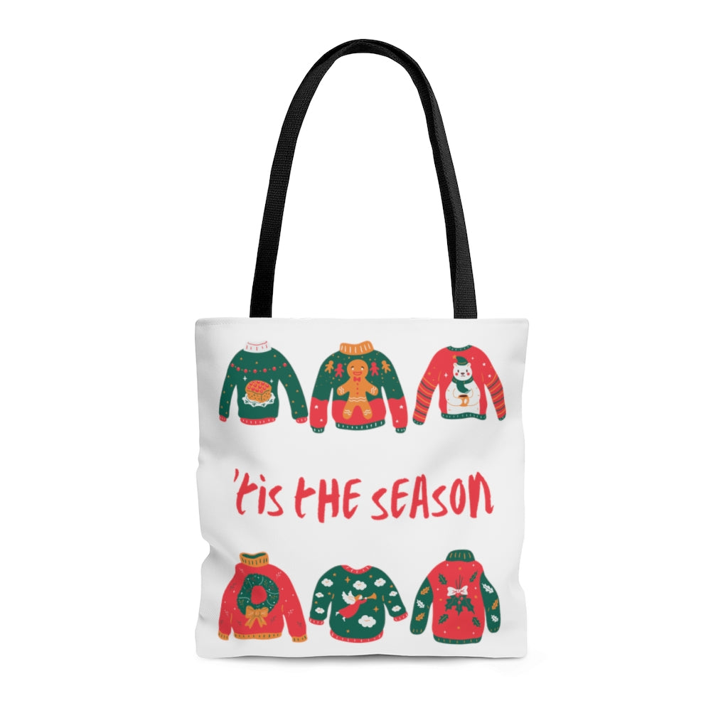 Tis is the season Custom design AOP Tote Bag