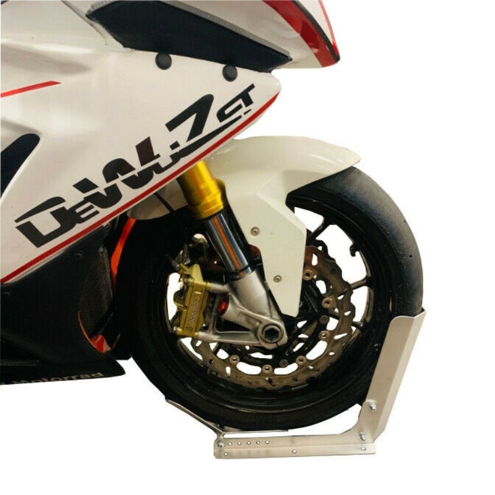 Heavy Duty Motorcycle Wheel Chock Stand