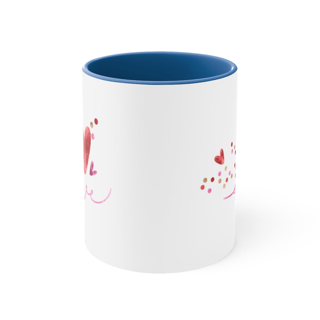 Love art custom Accent Coffee Mug, 11oz