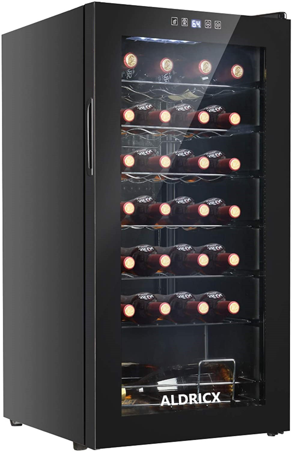 Aldricx® Wine Cooler Fridge 28 bottles Wine Chiller