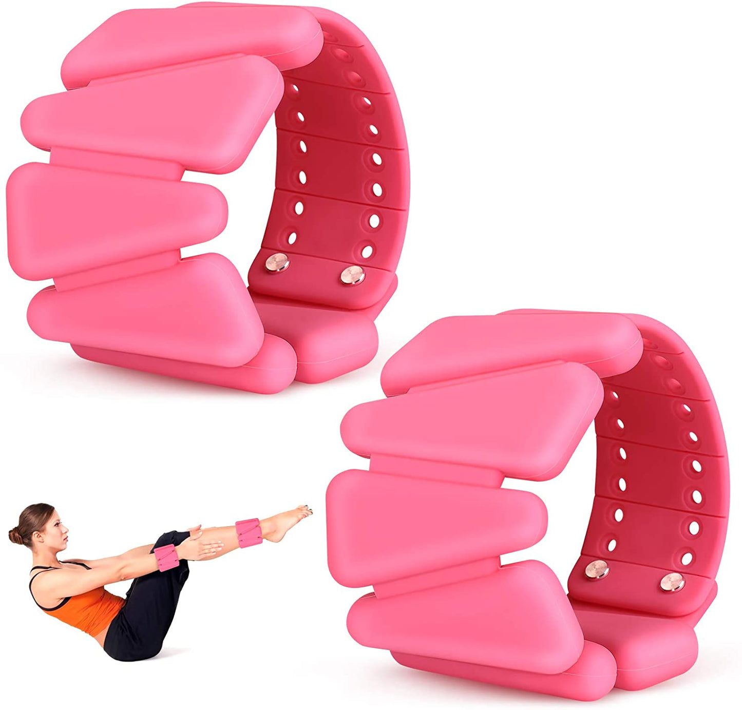 Adjustable Silicone Wrist Weight Bracelets