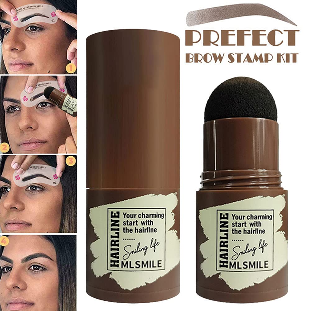 Evlon™ Eyebrow Stencil Powder Kit