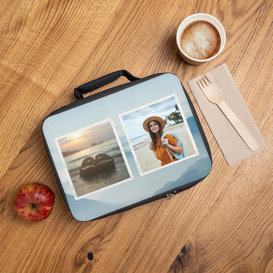 Custom picture travel Lunch Bag