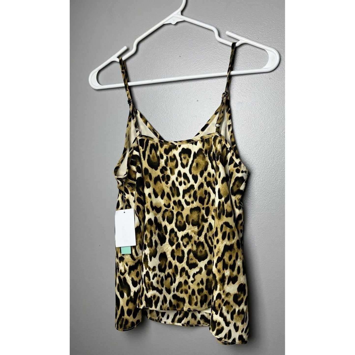 NEW Abound Leopard Print V-Neck Camisole Top