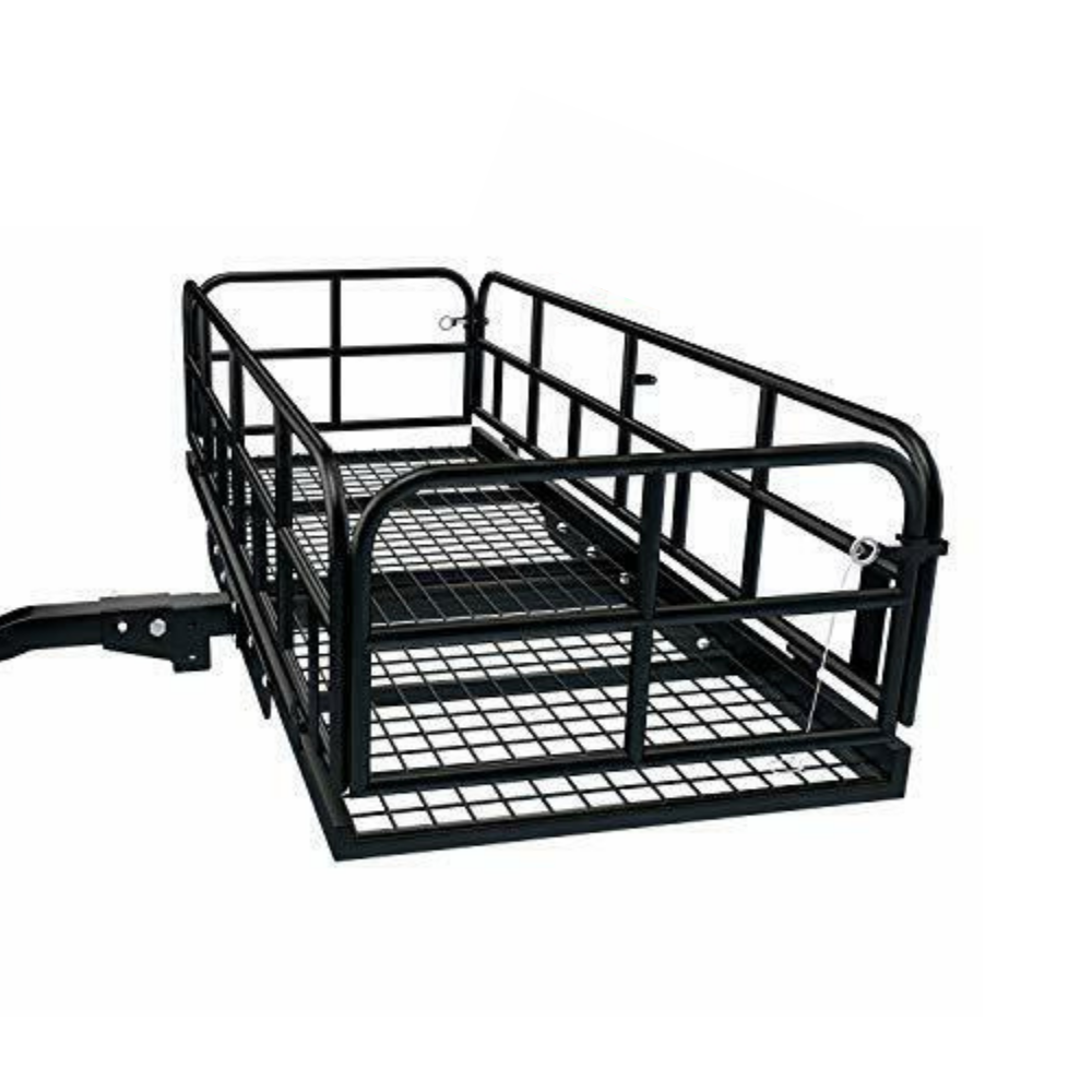 Heavy Duty Hitch Mount Cargo Luggage Storage Carrier Rack