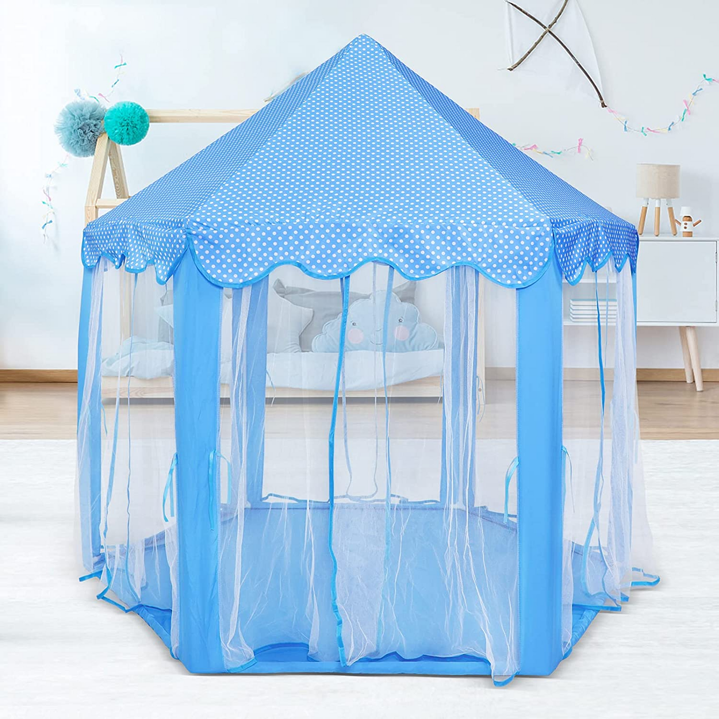 Peachy® Princess Castle Tent for Girls