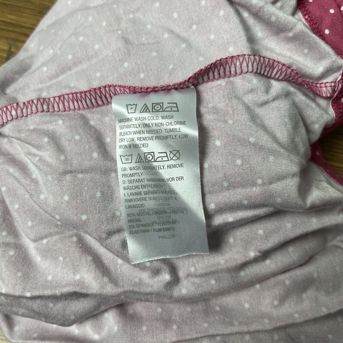 Susan Graver Lifestyle Print Spa Knit Short Sleeves Top Watermelon X-Large Size