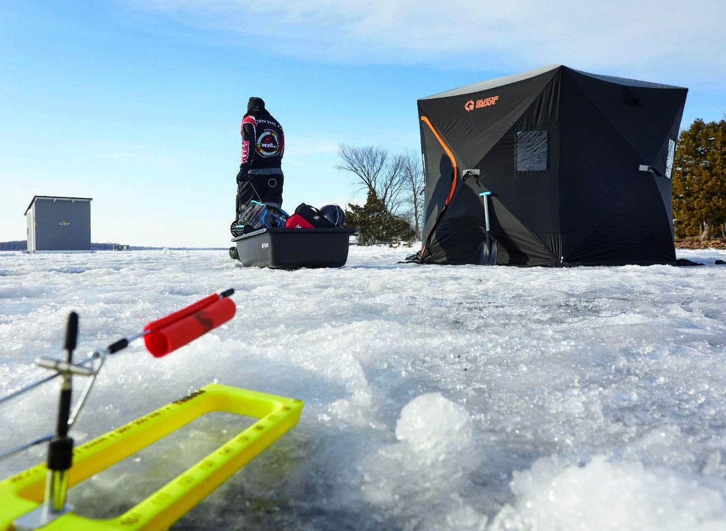 Aldricx® Jet Ice Fishing Sled - Hunting, Multipurpose sled, Large