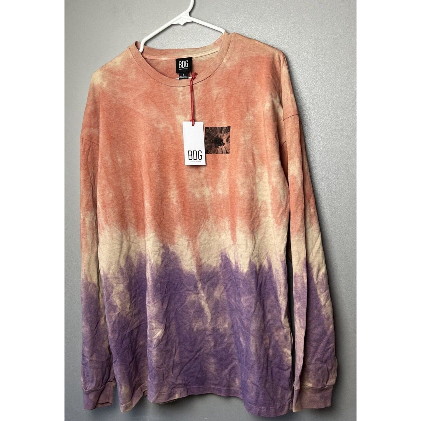 NWT BDG URBAN OUTFITTERS Oak Forest Tie Dye Graphic Tee In Multi Size S