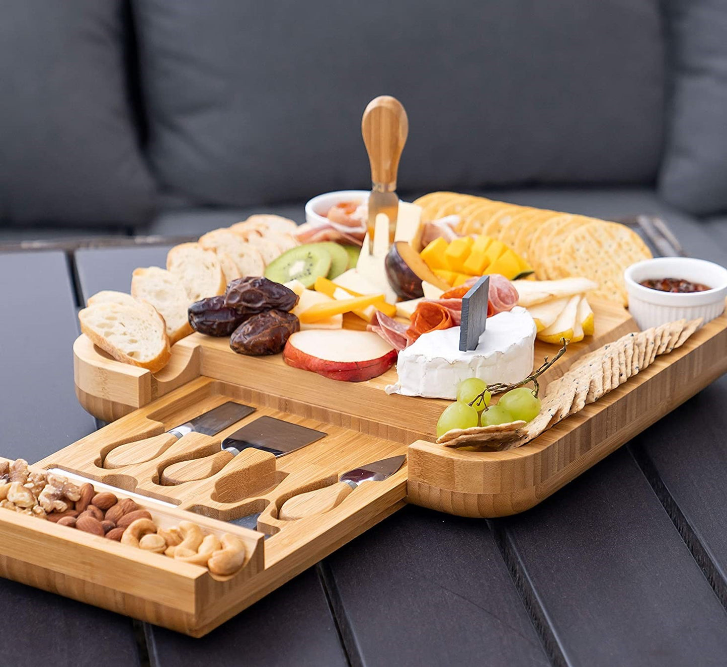Peachy® Cheese Board and Knife Set