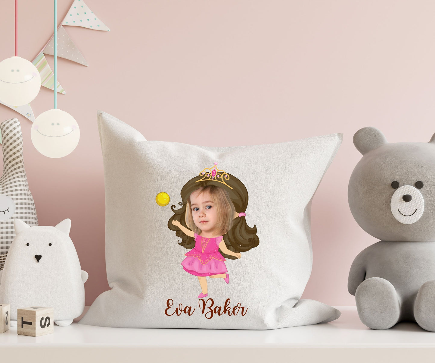 Gift a unique custom designed pillow for your baby or kids