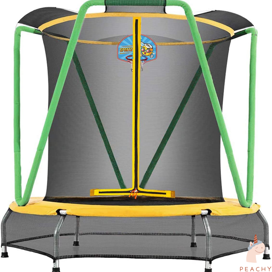 Peachy® Trampoline with Enclosure