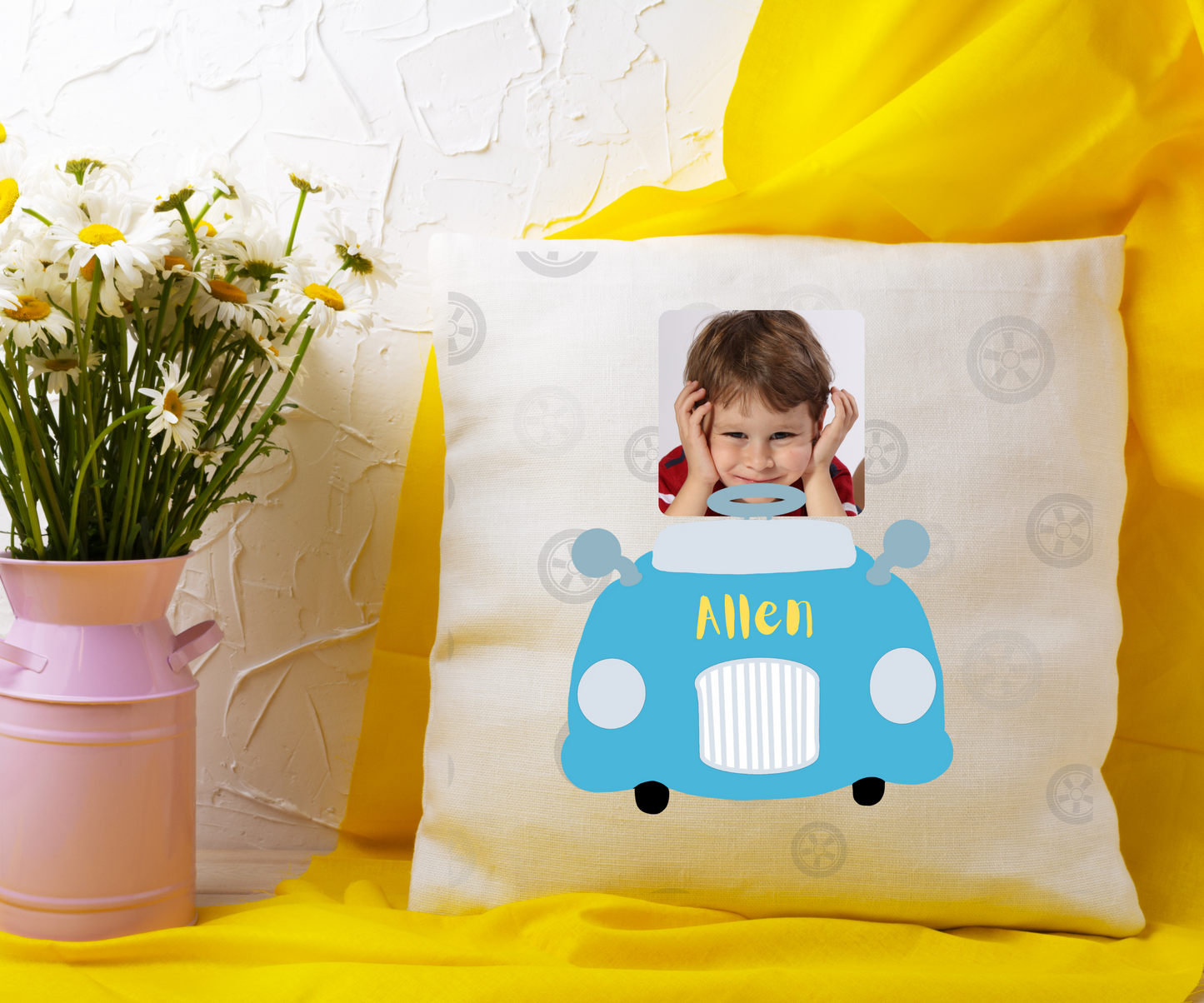 Gift a unique custom designed pillow for your baby or kids