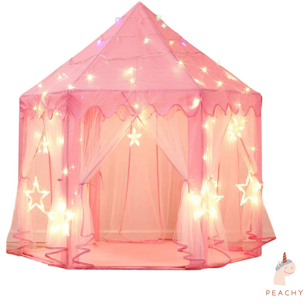 Peachy® Princess Castle Tent for Girls