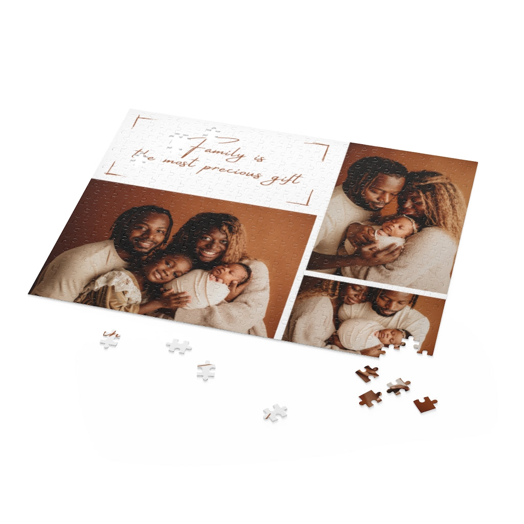Personalized family collage picture Puzzle Photo Gift