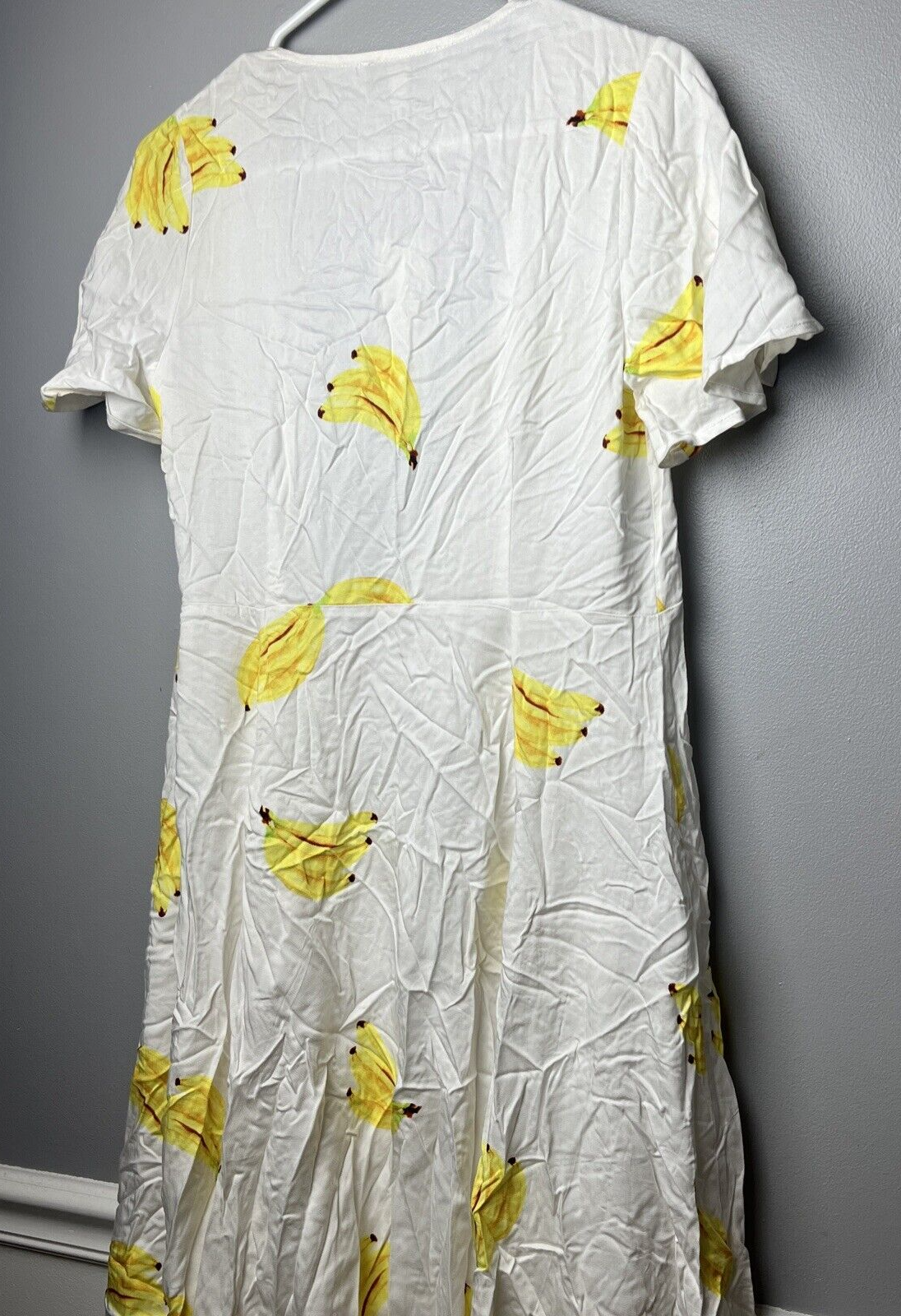 Never Fully Dressed Banana Midi Wrap Dress Size 2 NWT