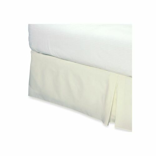 Real Simple Smoothweave 14-Inch Tailored King Bed Skirt in Ivory