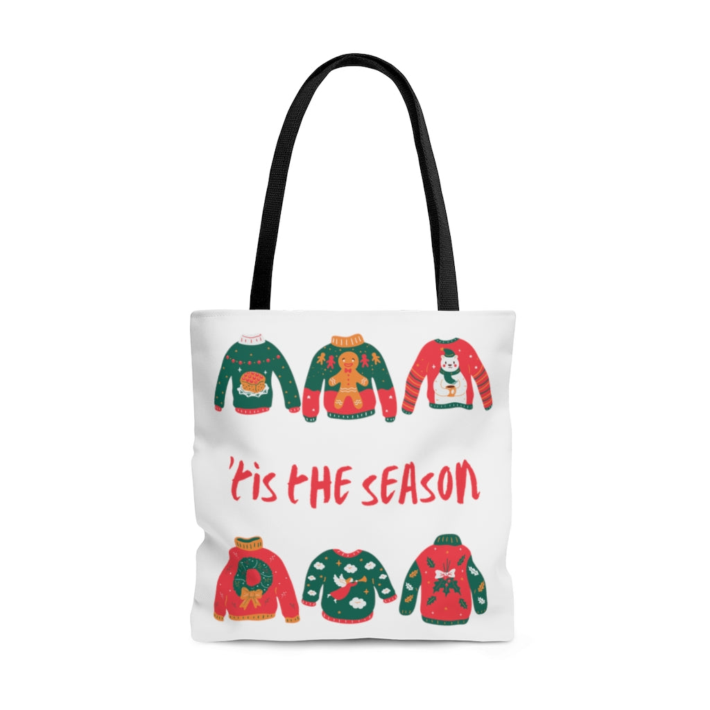 Tis is the season Custom design AOP Tote Bag