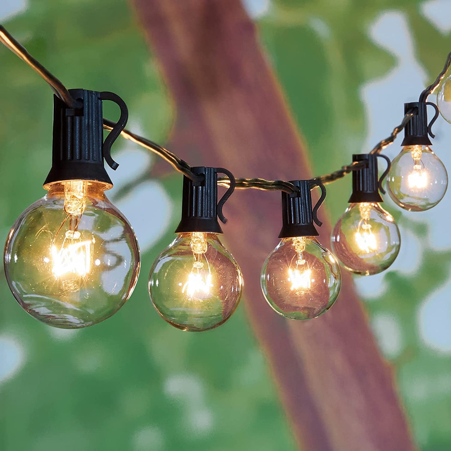Aldricx® Outdoor String Lights Waterproof Connectable Hanging Lights