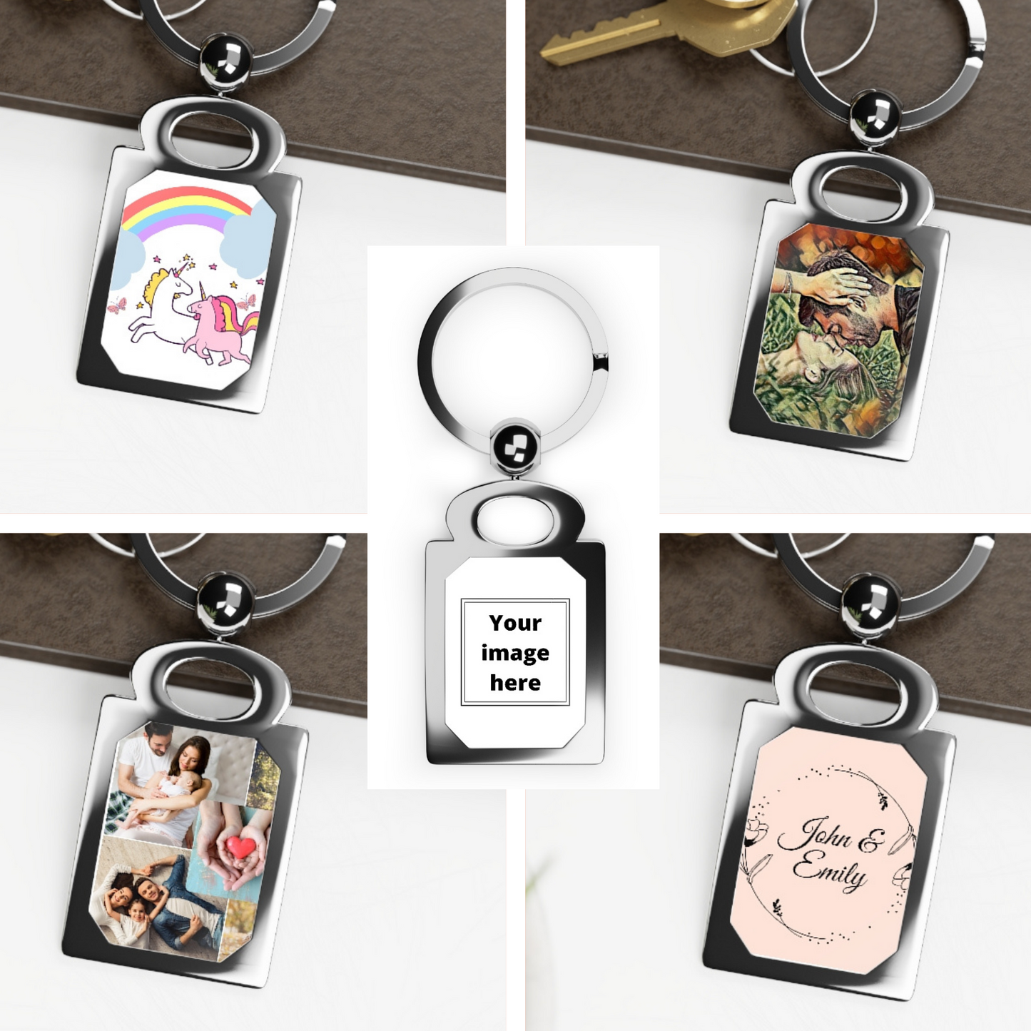 Custom Photo Keyring