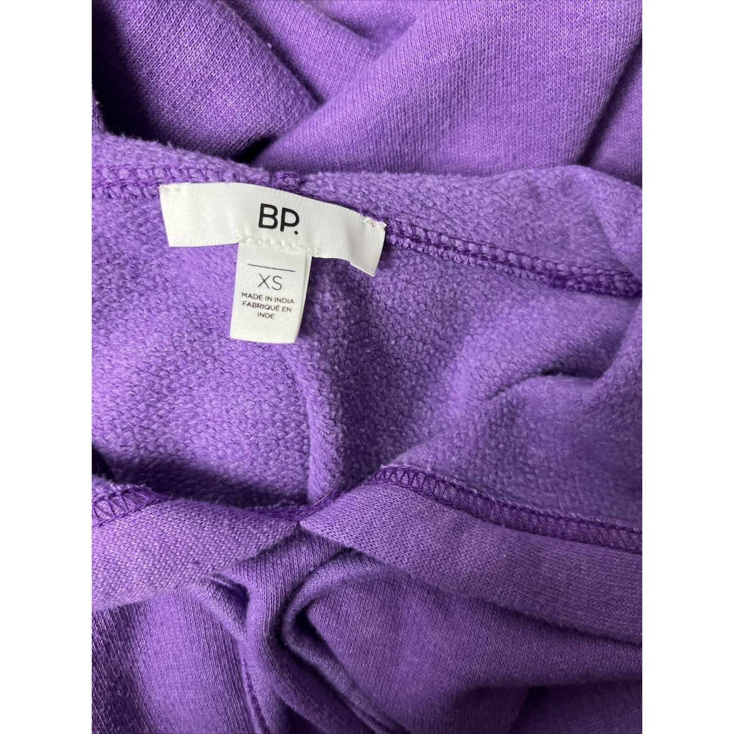 Bp. Purple Rainbow Graphic Pride Adult Size XS Hoodie pullover Sweatshirt
