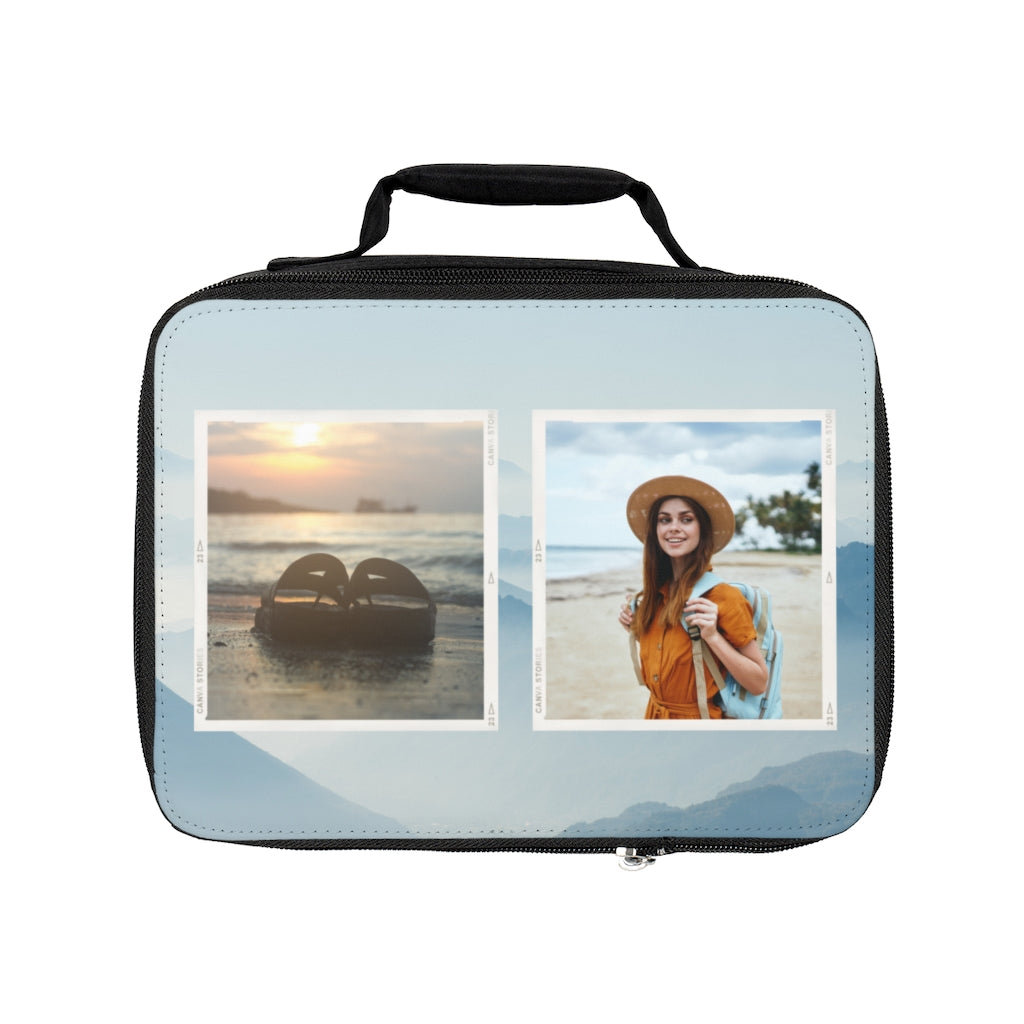 Custom picture travel Lunch Bag