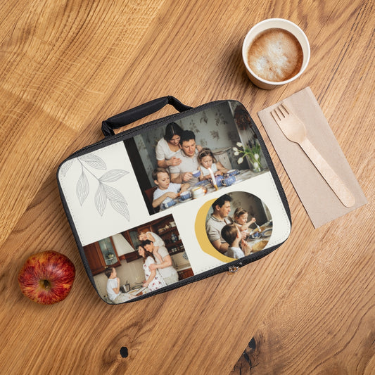Custom family collage picture Lunch Bag