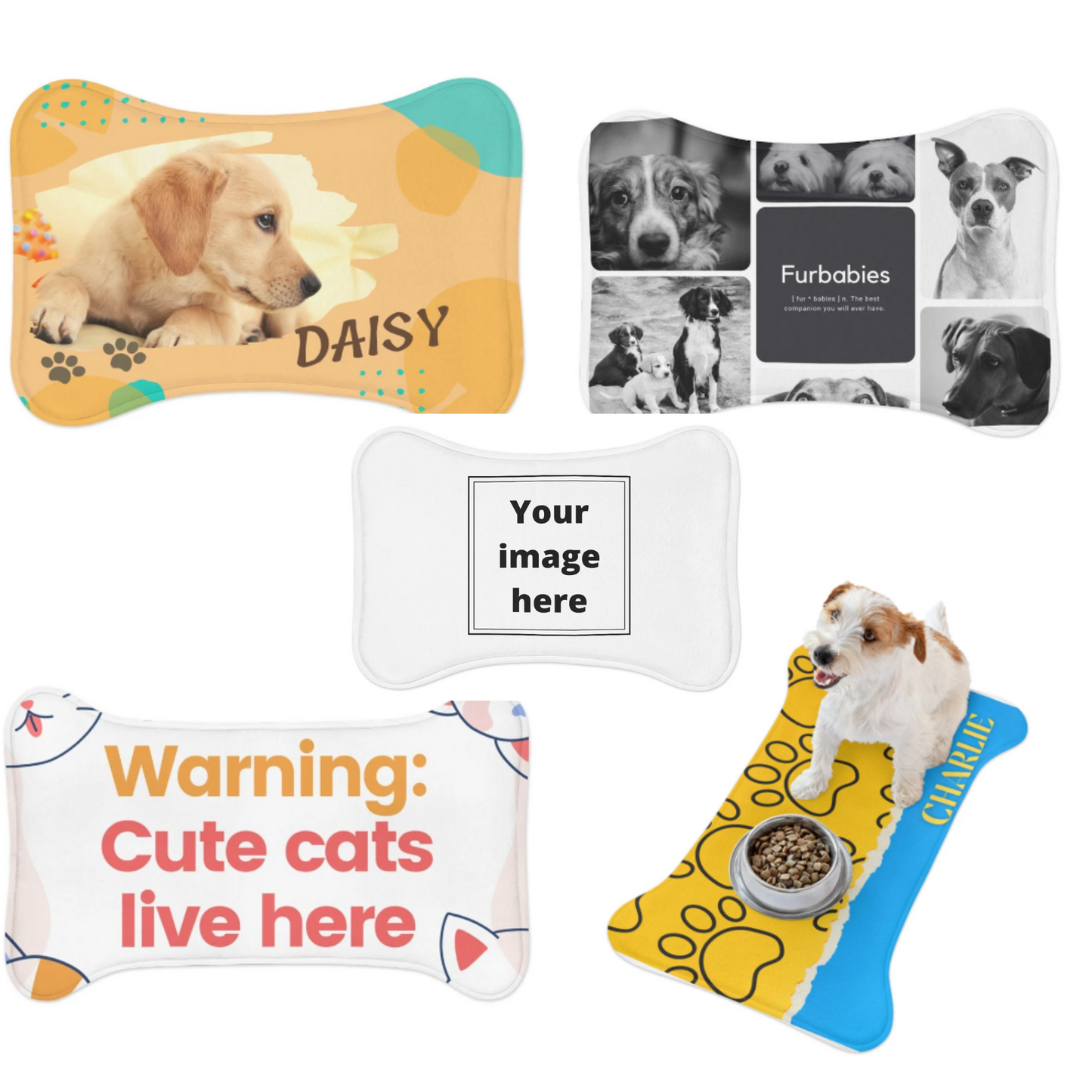 Custom Pet Feeding Mat