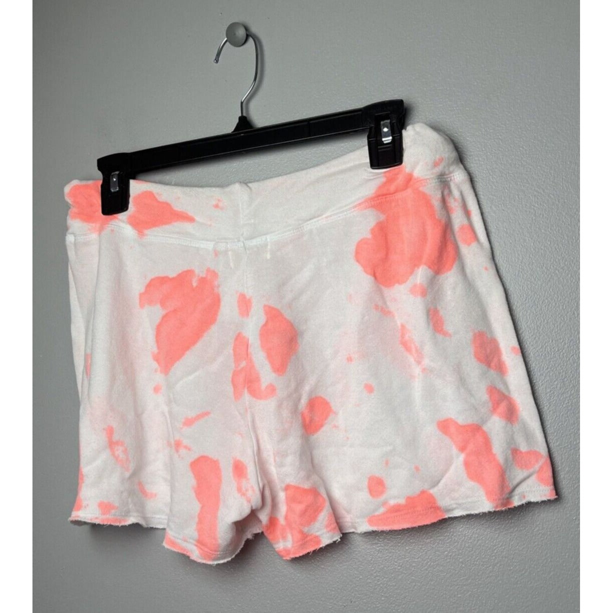 Sundry Women's Drawstring Cutoff Shorts Tie Dye Pop Peach Size 1 Small