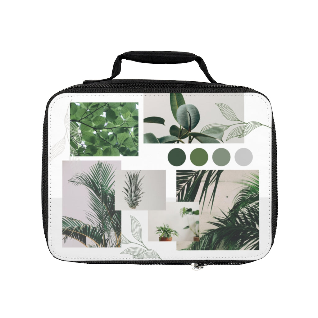 Green plants custom design Lunch Bag