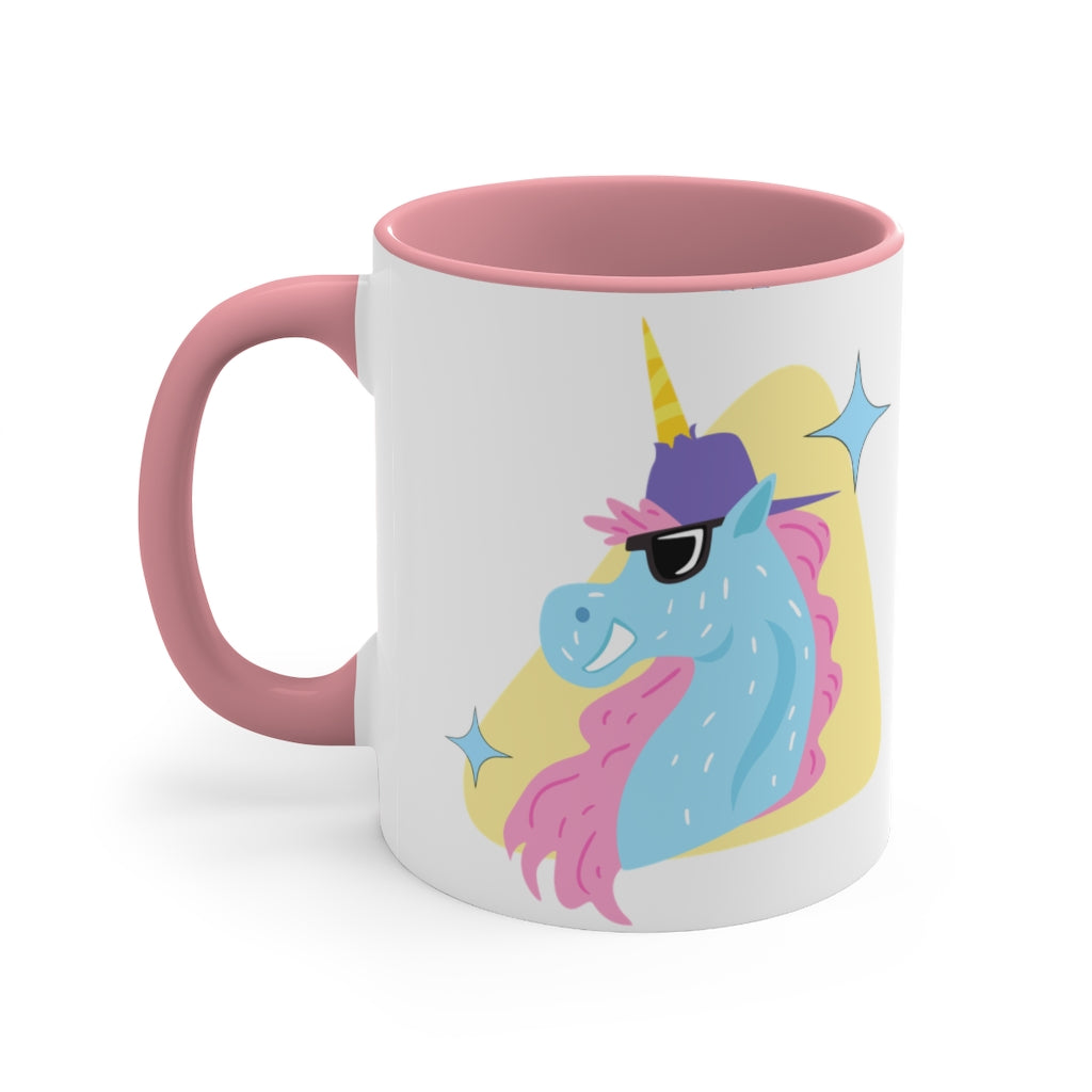 Unicorn forever fabulous Accent Coffee Mug, 11oz