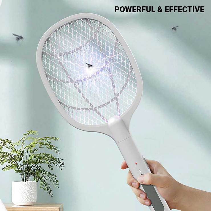 Aldricx® 3 IN 1 Mosquito & Fly Killer Lamp / Swatter