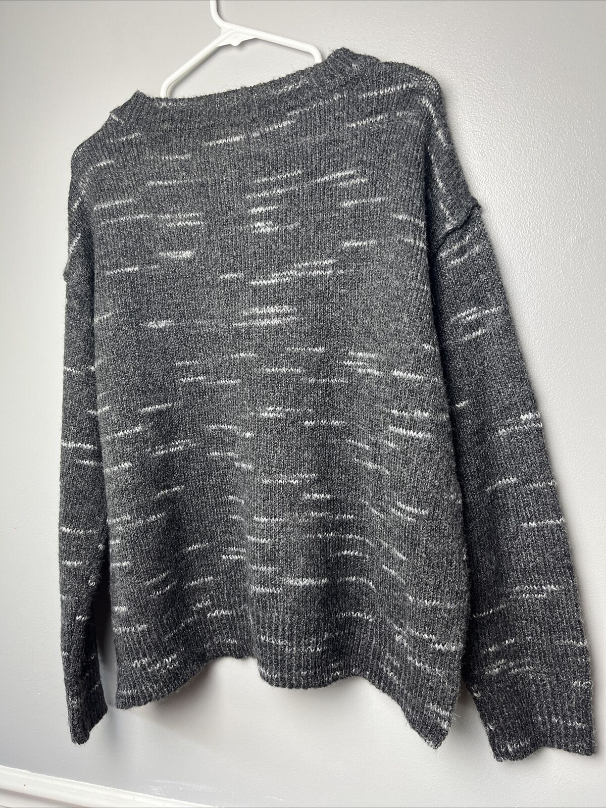 Max Studio Women's Crewneck Long-Sleeve Sweater - Black - M