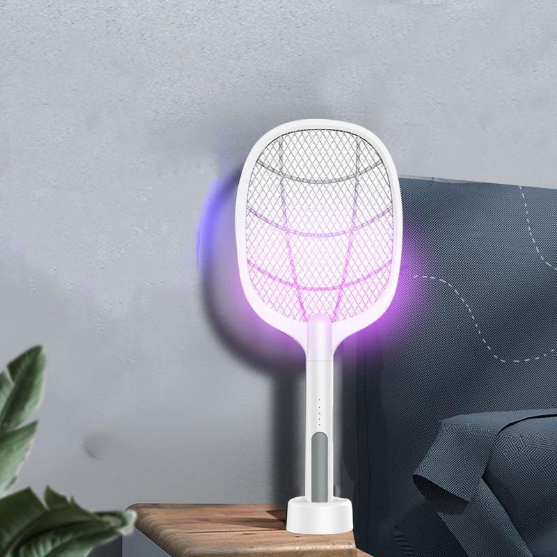 Aldricx® 3 IN 1 Mosquito & Fly Killer Lamp / Swatter