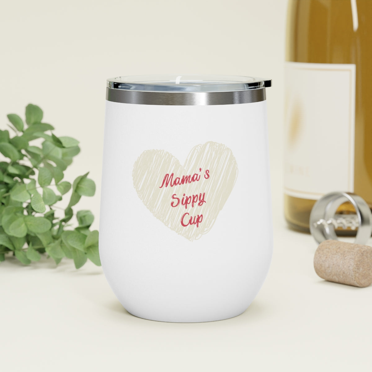 Custom Insulated Wine Tumbler 12oz, Double walled, BPA free, Vaccum insulated & Lightweight