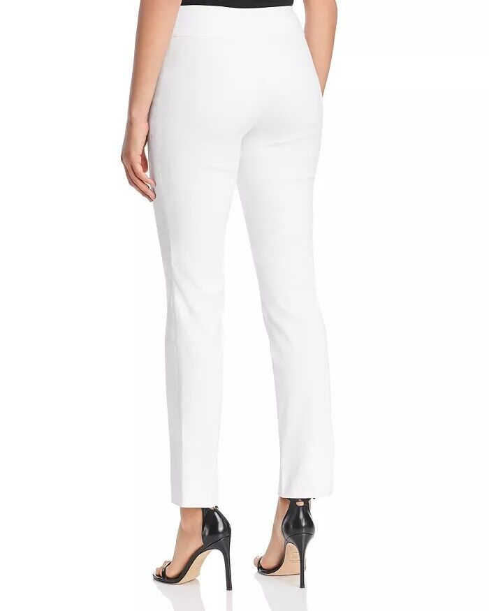 NIC+ZOE Polished Wonderstretch Pants, Size 8 in Paper White