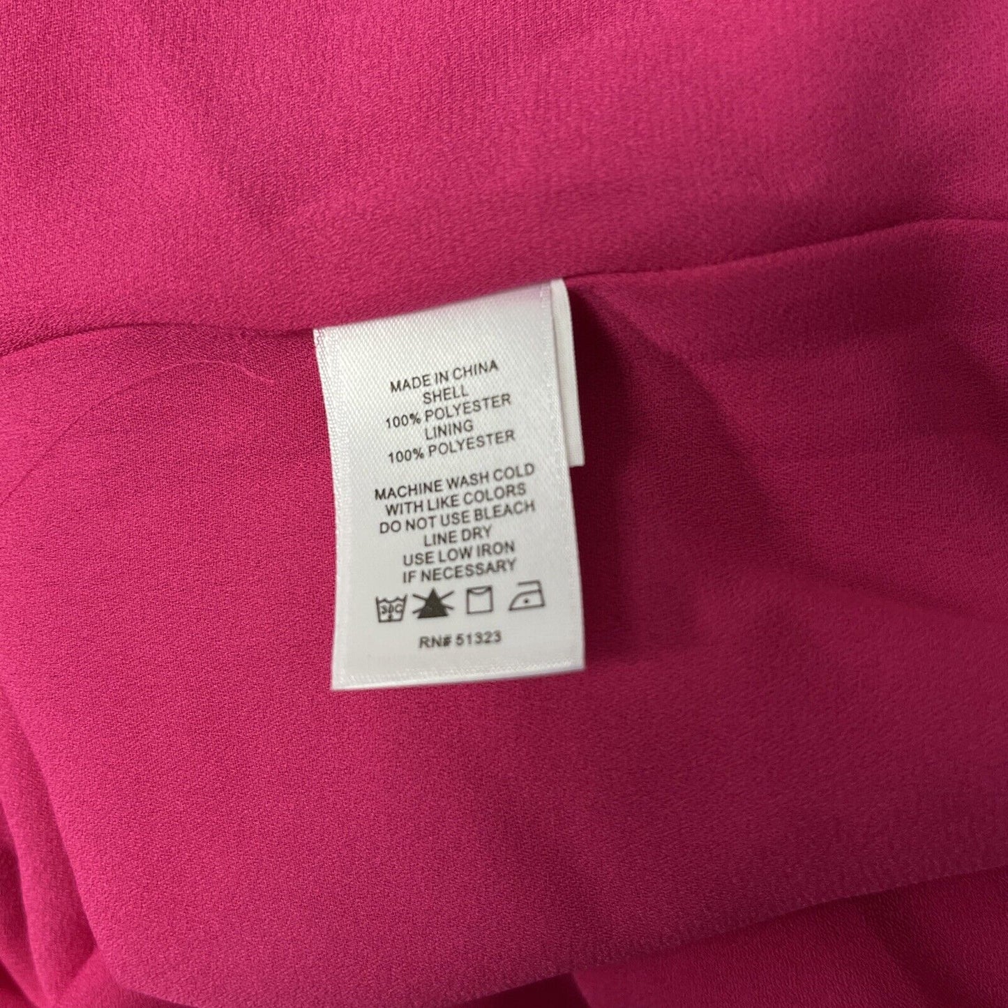 CeCe Women's Pink Clip Dot Ruffle Mock-Neck Blouse Crepe Top Ruffle Size XXS