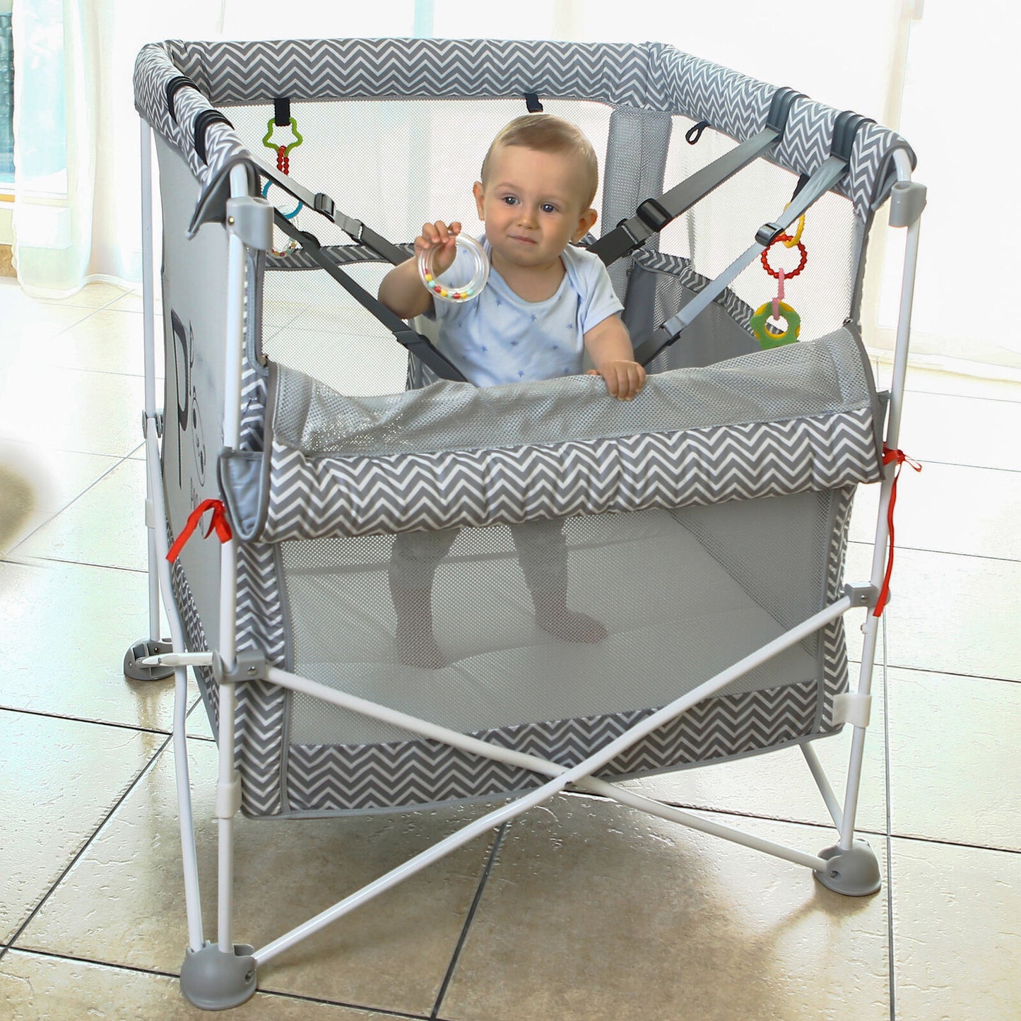 Premium Co Sleeper Baby Bedside Bassinet Crib