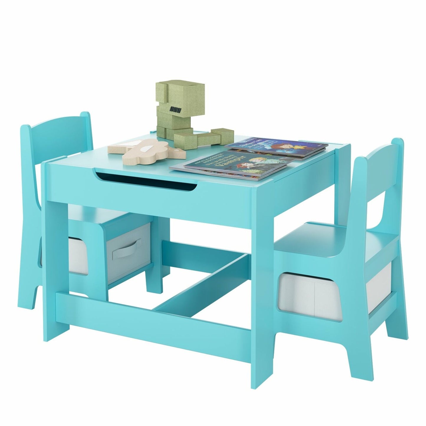 Premium Little Kids Playroom Activity Table And Chair Set