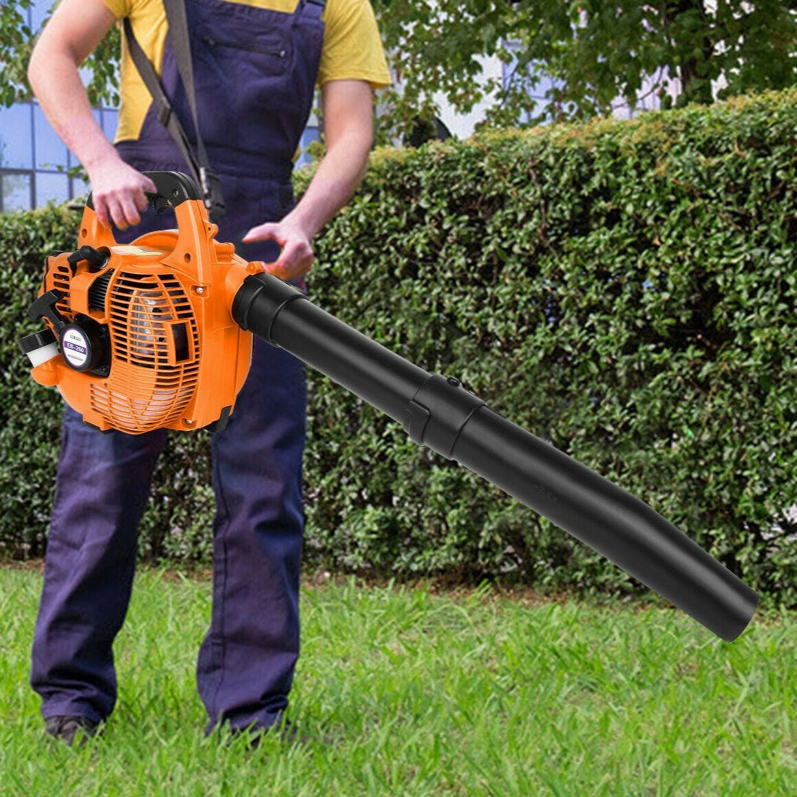 Powerful Cordless Gas Powered Lawn Leaf Blower 26cc