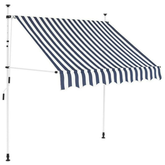Premium Outdoor Manual Retractable Sunset Deck Patio Awning