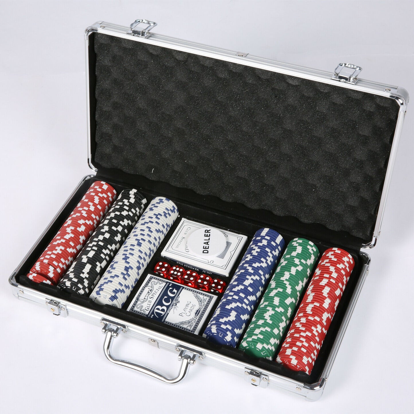 Exclusive Portable Poker Chip Home Set 300pcs