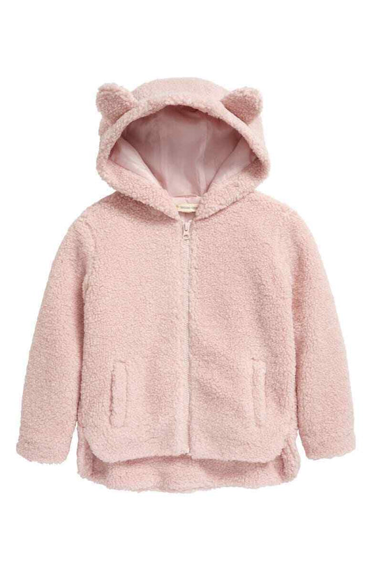 Tucker + Tate Kids' Faux Shearling Hooded Jacket