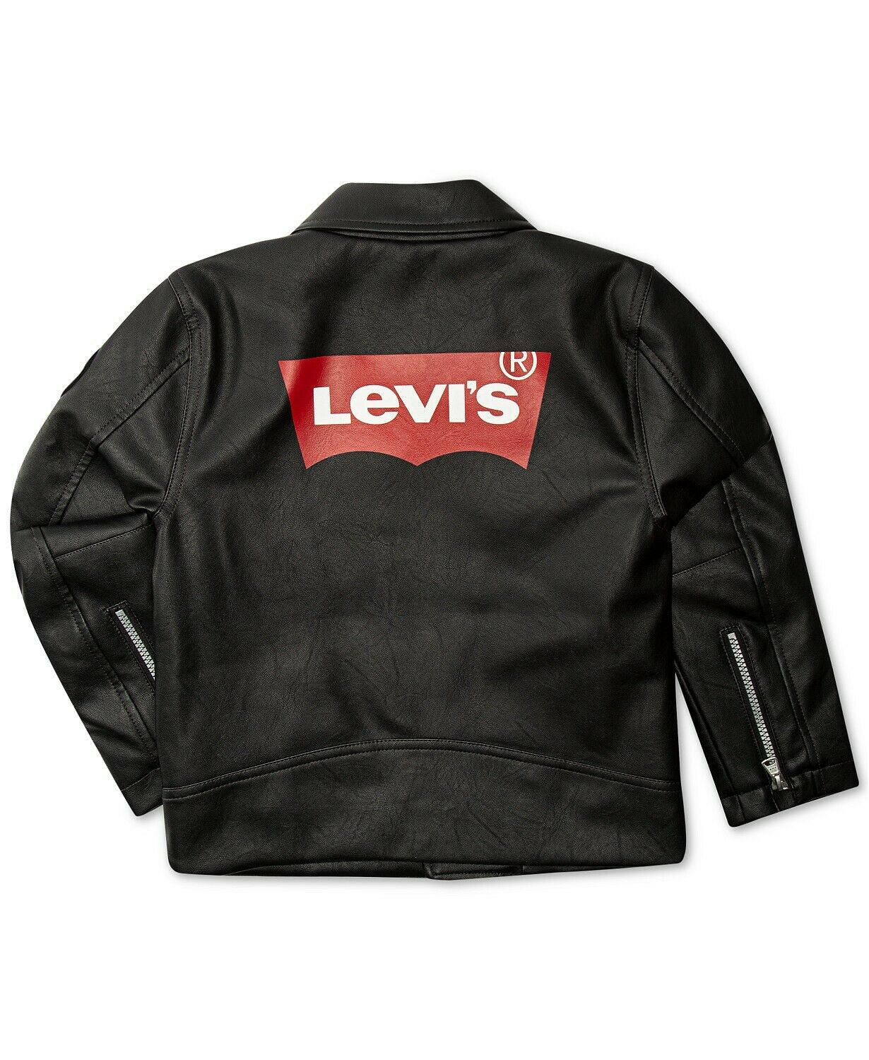 Levi's Big Girls Faux Leather Moto Jacket, X-Large