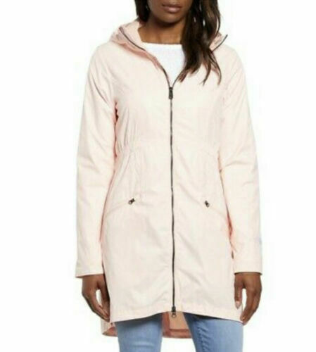 New THE NORTH FACE Rissy 2 Hooded Water Repellent Raincoat In Pale Pink Size S