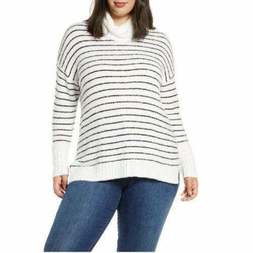 CASLON Cozy Relaxed Turtleneck Sweater
