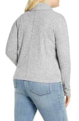 BP. Women's Cozy Ribbed Turtleneck Pullover Sweater